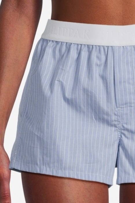 STRIPED BOXER SHORTS CORAL BLUE 4