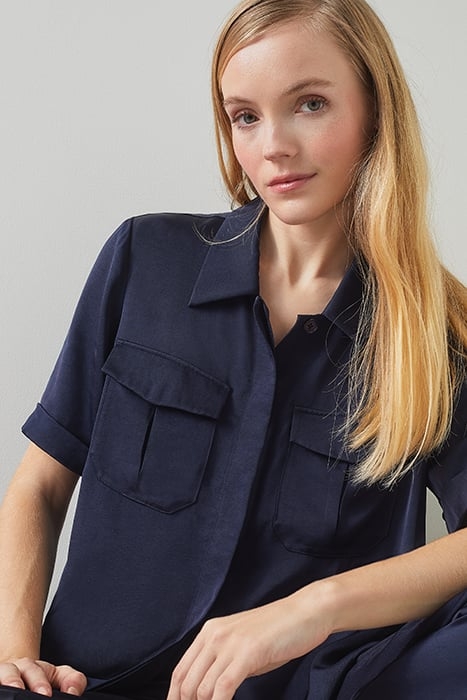 LUNA CARGO PANTS BUTTON-DOWN SHIRT MIDNIGHT 5