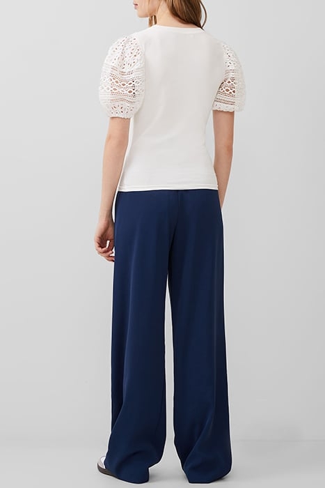 ROSANA ANGES BROIDERIE T SHIRT WHITE 2