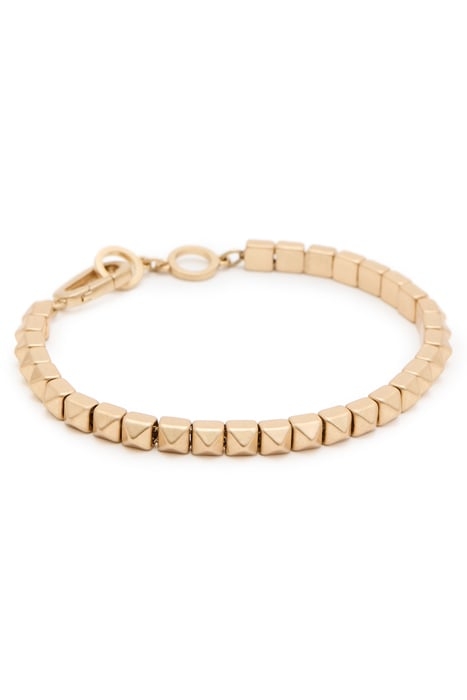 KAY STUD BRACELET WARM BRASS 1