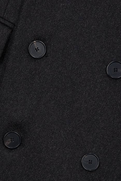 MANTEAU LONG CROISE UNI GREY 5