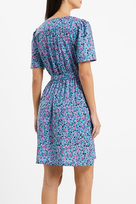 ALEZZIA ELY JACQUARD SS DRESS GREEN 2