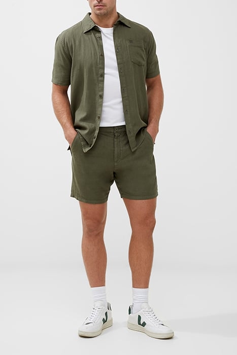 SOFT TAILORED SHORTS GREEN 6