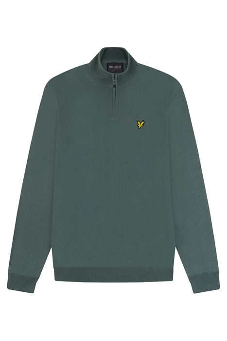 GOLF CORE 1/4 ZIP MERINO MIX IRON BLUE 3