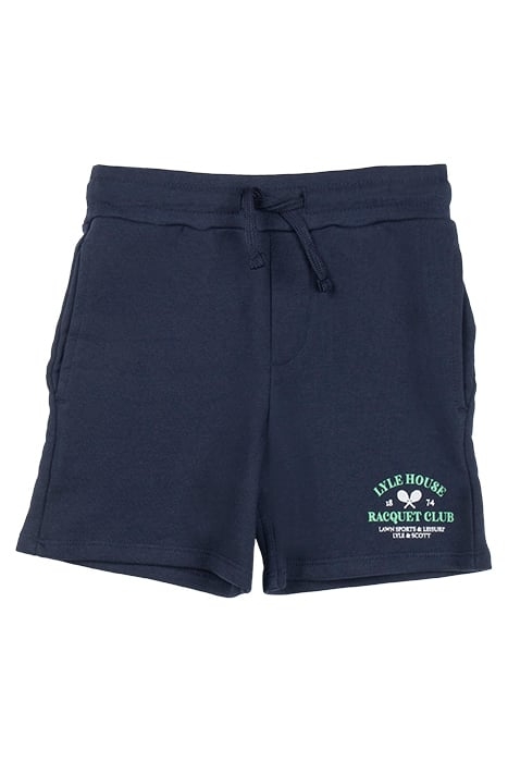 RACQUET CLUB GRAPHIC SWEAT SHORT DARK NAVY 1