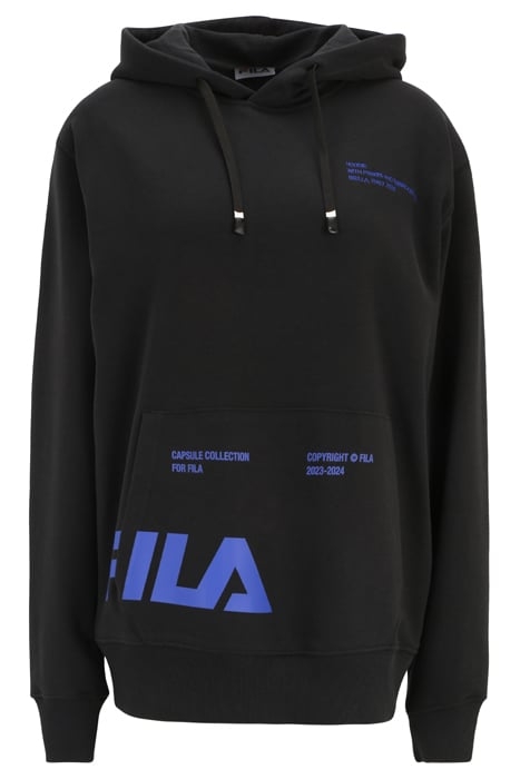 HOODIE WITH KANGAROO POCKET, TRANSFER AND EMBROIDERY DETAIL 4