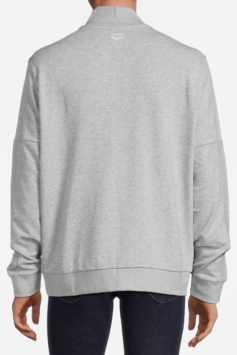 MAN TRACKTOP A-AFM810S23 LIGHT GREY MELANGE 2