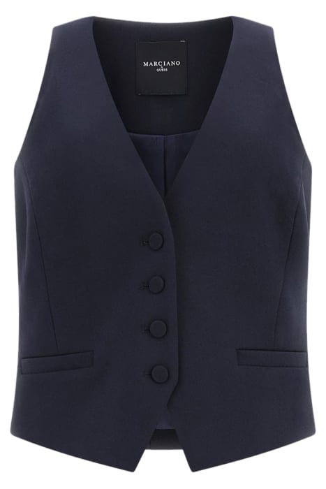 MARCIANO BY GUESS JACQUELINE VEST GALAXY BLUE A713 4