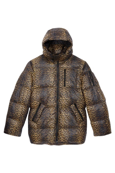 OVERSIZE DOWN JACKET LEOPARD 5
