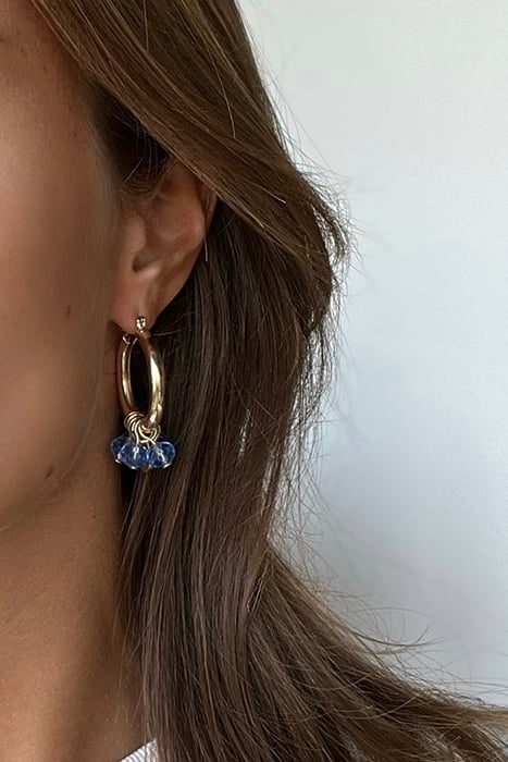 OTAZU LIGHT SAPPHIRE HOOPS BLUE 2