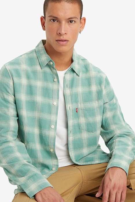 SUNSET CASUAL SHIRT GREEN 4