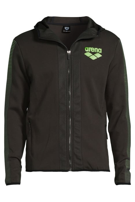 MAN HOODIE FULL ZIP A-AFM816W22 PEAT 19-0508 TPG 3