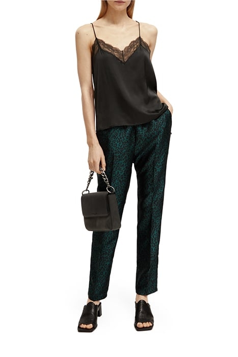 CAMISOLE WITH LACE DETAIL VINYL 3