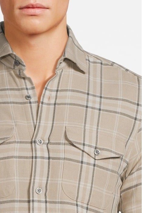 OE CASUAL SHIRT SAND 4