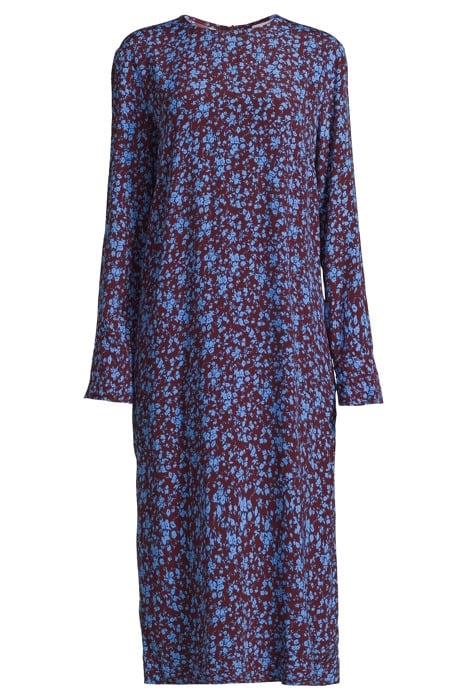 PRINTED CREPE MIDI DRESS PORT ROYALE 3
