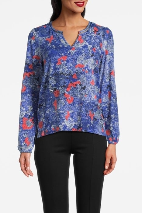 T-SHIRT LONG SLEEVES 21102043 BELLWETHER BLUE 1