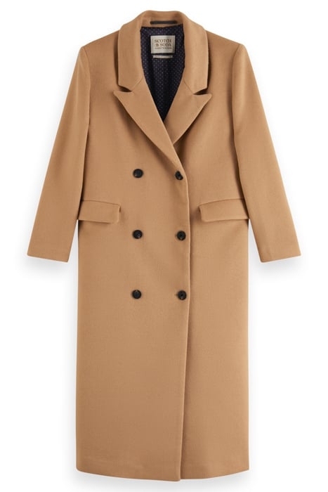 DOUBLE BREASTED WOOLEN COAT DUNE 3