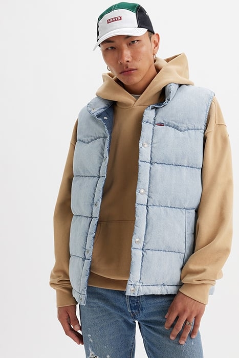 WESTERN BODYWARMER BLUE 5