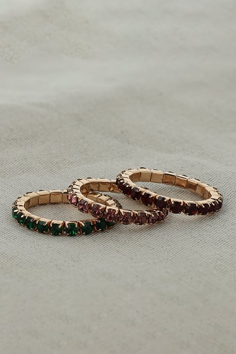 ALICE RING EMERALD M/L GOLD, GREEN 3