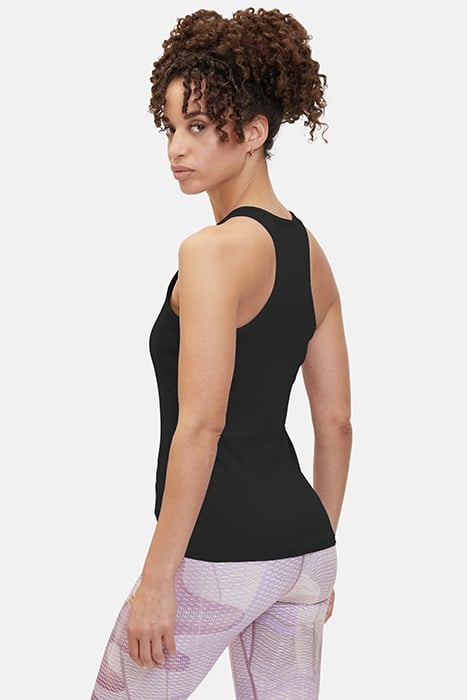 ROUSSILLON RUNNING RACER TOP WITH INSIDE BRA BLACK 2