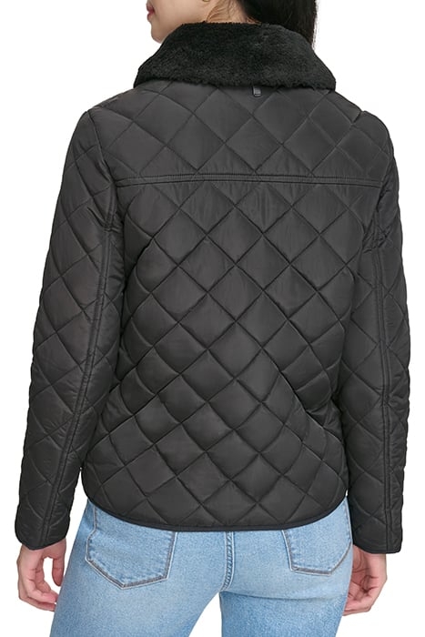 ZIPFRONT W/FF COLLAR BLACK 2