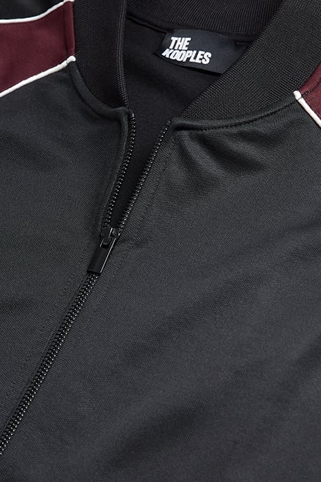 SWEAT ZIPPE AVEC MANCHES RAGLAN BURGUNDY 7