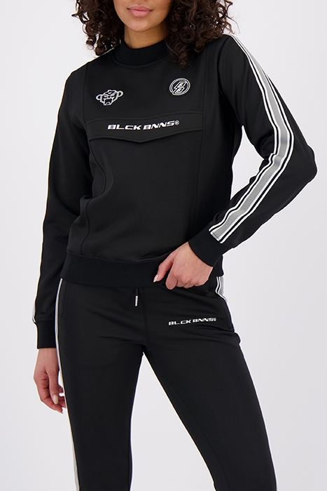 MIAMI TAPED TRACKTOP BLACK 4