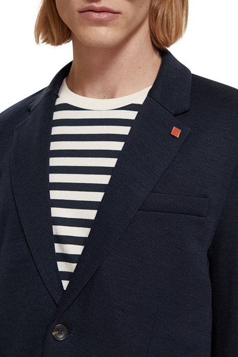 UNCONSTRUCTED REGULAR-FIT KNITTED BLAZER NIGHT 7