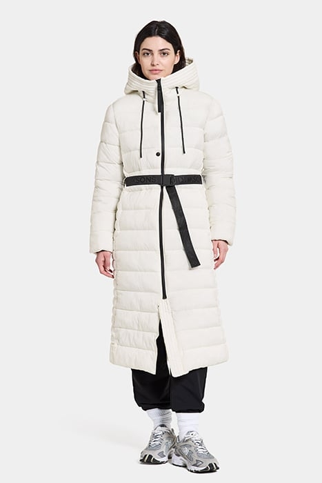 KIMI WNS PARKA L WHITE FOAM 2