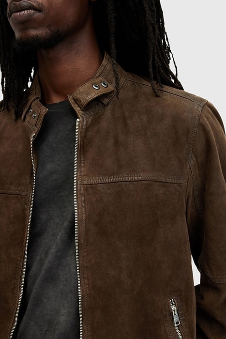 CORA SUEDE JACKET WOODLAND BROWN 6