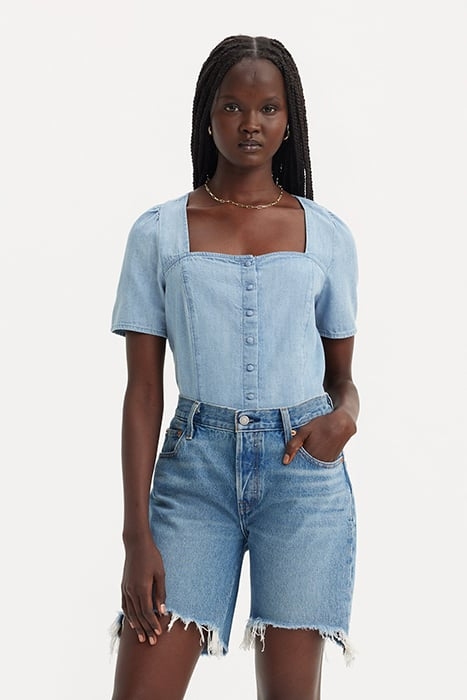 PASCALE BLOUSE BLUE 1