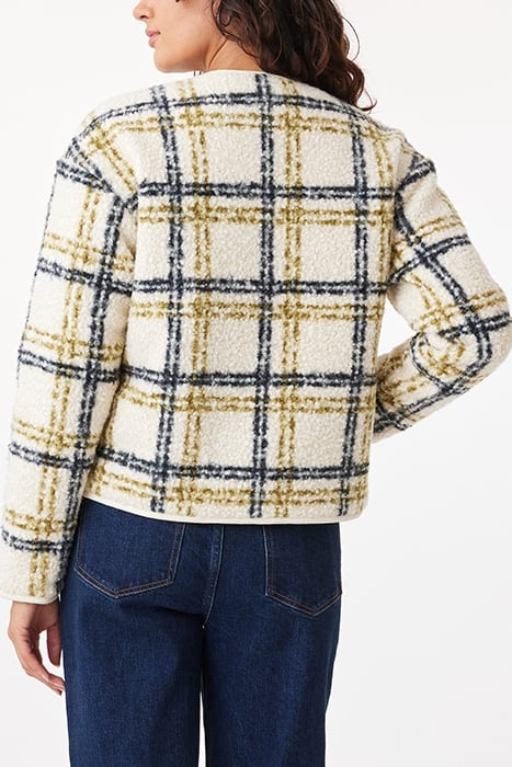 REVERSIBLE JACKET FIR GREEN/BLACK PLAID 2