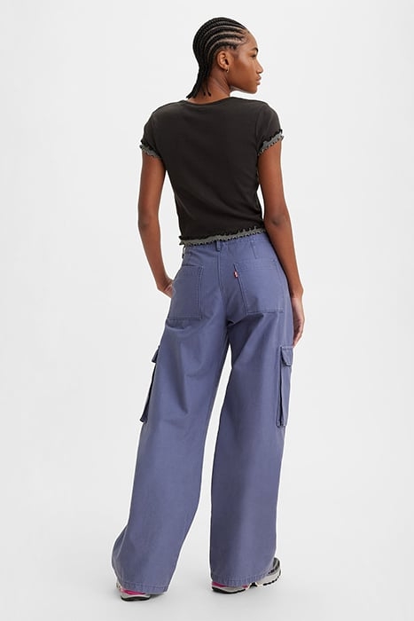 BAGGY CARGO PANT BLUE 2