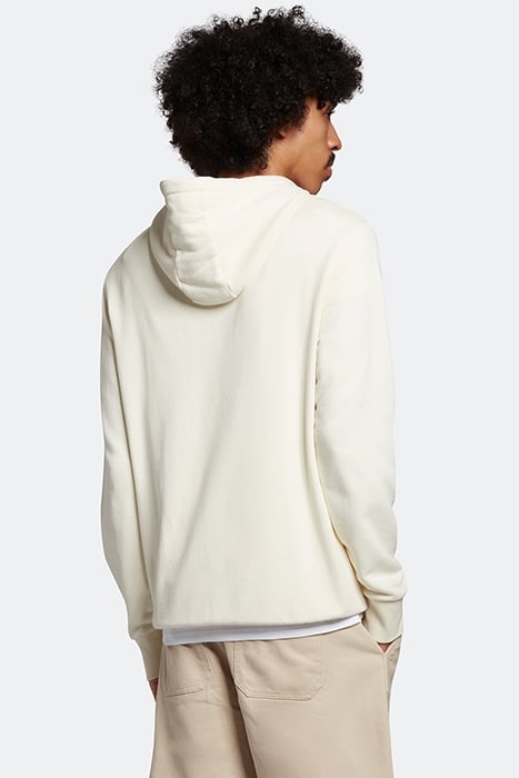 SCRIPT HOODED SWEATSHIRT VANILLA ICE/ MOLLY'S GREEN 2