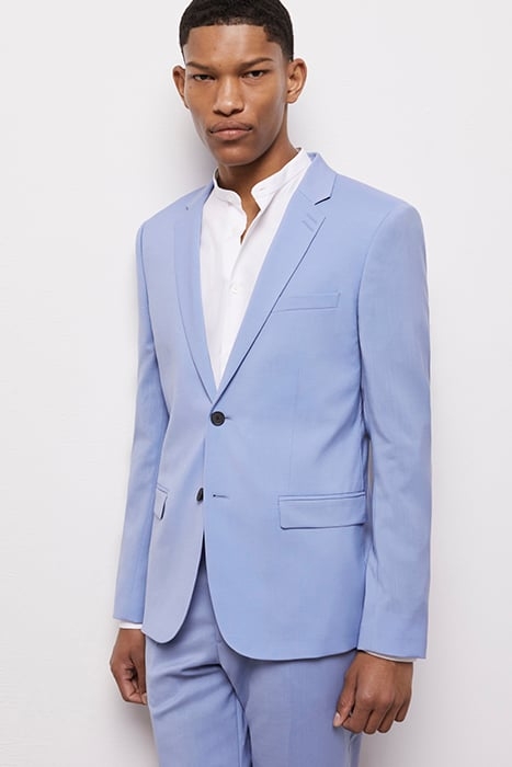 VESTE COSTUME COL CLASSIQUE LIGHT BLUE 1