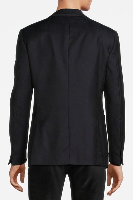 JAKE FIT - ONE BUTTON NOTCH LAPEL TEXEDO MIDNIGHT 2