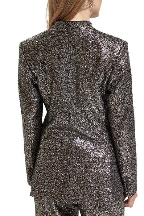 BLAZER IN MIXED SEQUINS BLACK 2
