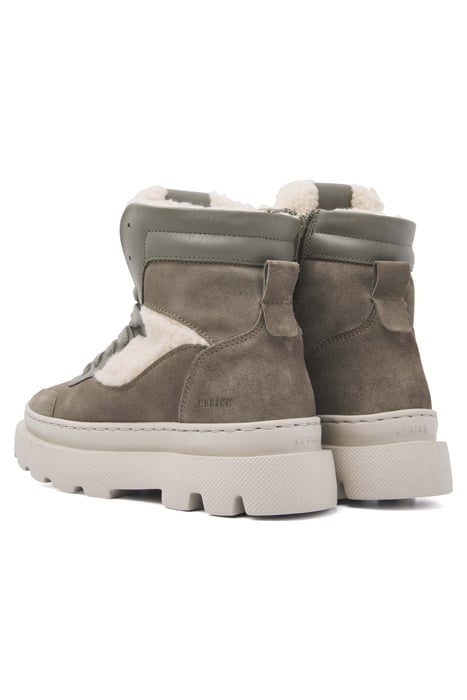 MONRO MACY FUR (L) LT GREEN LEATHER MULTICOLOR 3