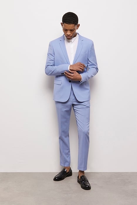 VESTE COSTUME COL CLASSIQUE LIGHT BLUE 5