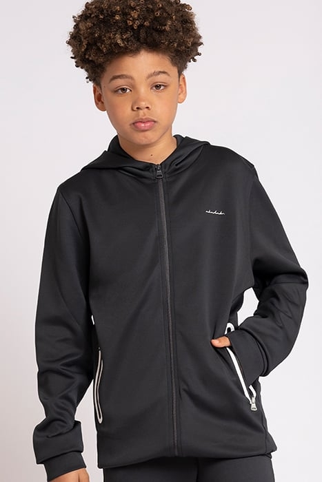 BASE LOGO TECH JACKET PIRATE BLACK 1