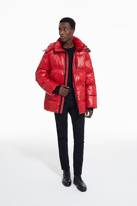 OVERSIZE DOWN JACKET TANGO RED 3