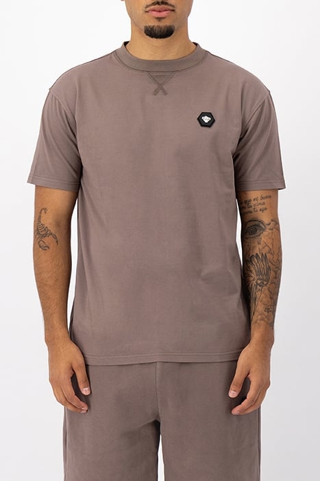 HEX RELAX TEE BROWN 1