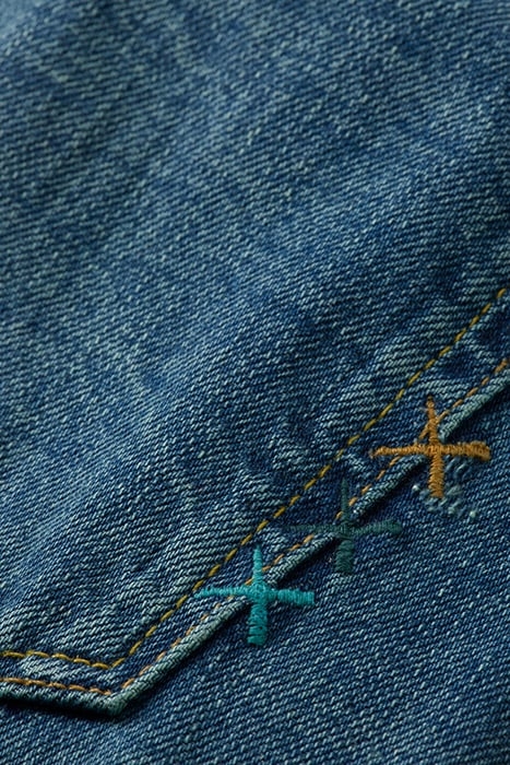 THE VERT PREMIUM LOOSE TAPERED JEANS— BASS LINE 4