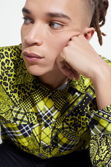 CHEMISE MANCHES LONGUES BLACK / YELLOW 6