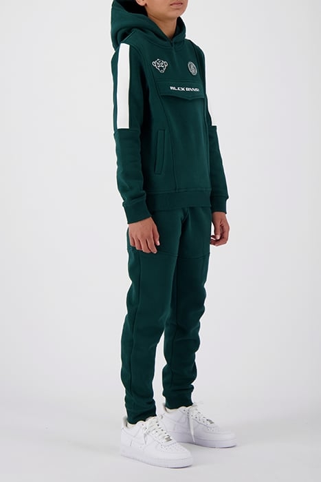 STRIPE SWEATPANTS PINE GREEN 3