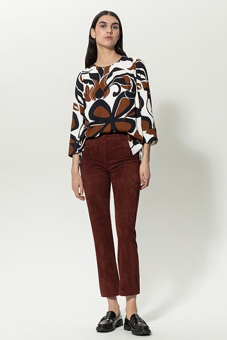 BLOUSE WITH FLOWER PRINT MULTI 1