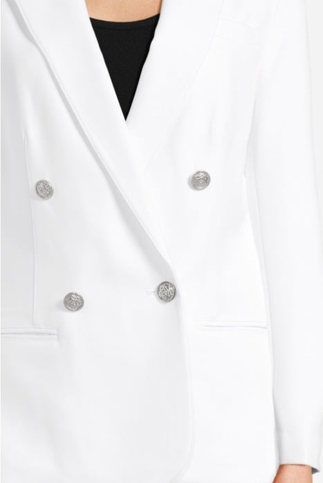 AMANDA DOUBLE BREAST BLEAZE PURE WHITE 4