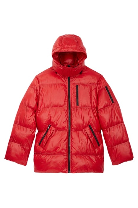 OVERSIZE DOWN JACKET TANGO RED 5