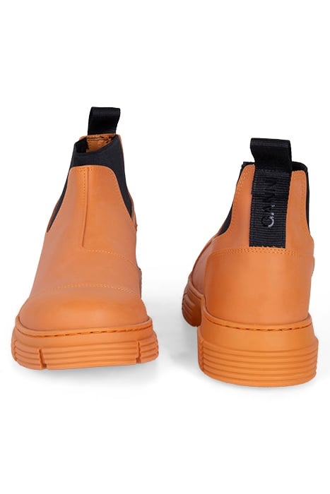 RECYCLED RUBBER CROP CITY BOOT VIBRANT ORANGE 3