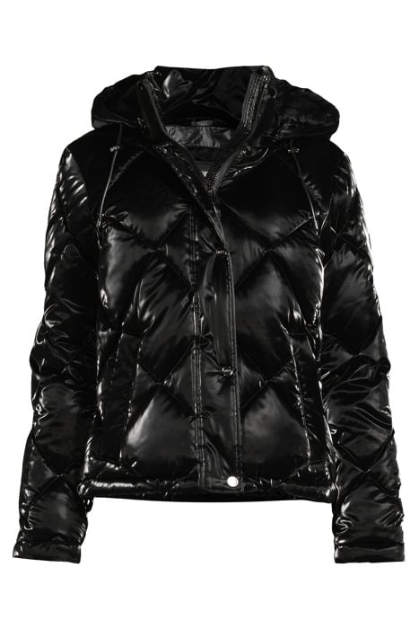 ZPFRT DIAMOND QUILT SHINY BLK 3